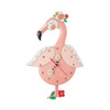 Allen Designs Pinky Pink Flamingo Whimsical Pendulum Wall Clock