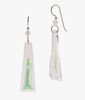 DeVeer ICE Fused Glass Dangle Earrings