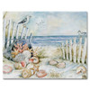 Counter Art Coastal Sanctuary Glass Counter Saver Board
