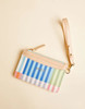 Spartina 449 Overboard Stripe Slim Card Coin Purse