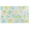 Cozy Living Green Clover Super Soft Bath Mat Rug