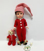 Madame Alexander Waiting Up For Santa Christmas Boy 8" Doll