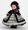 Madame Alexander Marmee Black & White Gown Little Women Limited Edition 8" Doll