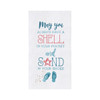 C & F Shell In Your Pocket Flour Sack Kitchen Towel