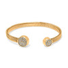 Brighton Meridian Solis Duo Gold Cuff Bracelet