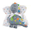 Stephan Baby Plush Dinosaur and Confetti Spots Baby Blanket Gift Set