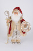 Red Coat Seashell Santa Karen Didion Originals Figurine