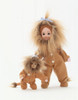 Madame Alexander Cowardly Lion and Minature Bear Wizard Of OZ 8 "Doll Limited Edition Set