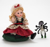 Madame Alexander Little Miss Muffet 8" Doll and Spider