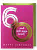 Sensational 60 Birthday Card