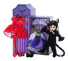 Madame Alexander Haunted Delight Halloween 8" Doll Haunted House Trunk and Costumes Set