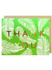 Palm Leaves Thank You Card
