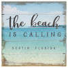 Sincere Surroundings The Beach Is Calling Boynton Beach Wood Slat Sign