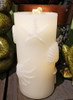 Fantastic Sea Shells Water Wick Fountain LED Flame Light Candle