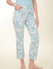 Spartina 449 Enclave Palm Scene Aqua Haze Maren Kick Flare Pant