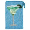 Bamboo Trading Company Frosty Margarita Beaded Crossbody Club Smart Phone Bag