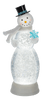 Ganz Snowman LED Simmer Water Globe Figurine