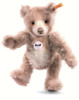 Steiff Cookie Fully Jointed Beige & Creme Curly Mohair Stuffed Bear