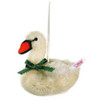 Steiff White Mohair Swan Christmas Tree Limited Edition Ornament