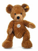 Steiff Hannes Soft Curly Plush Stuffed Brown Floppy Teddy Bear