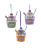 Kurt Adler Sweet Creamery Ice Cream Sundae Cup Ornaments