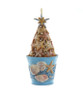 Kurt Adler Starfish Christmas Tree in Seashell Beach Pail Ornament