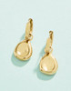Spartina 449 Burkes Beach Convertible Hoop Gold Earrings