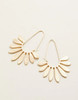 Spartina 449 Palmetto Gold Hoop Earrings