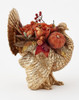 One Hundred 80 Degrees Gold Decorated Tabletop Turkey Figurine