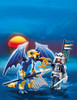Playmobil Blue Ice Dragon and Warrior Knight Play Set