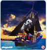 Playmobil Black Corsair Pirates Ship Play Set