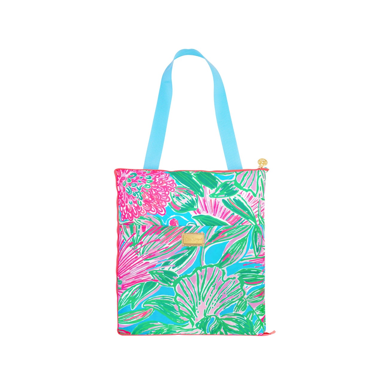 Monogrammed Flamingo Tote