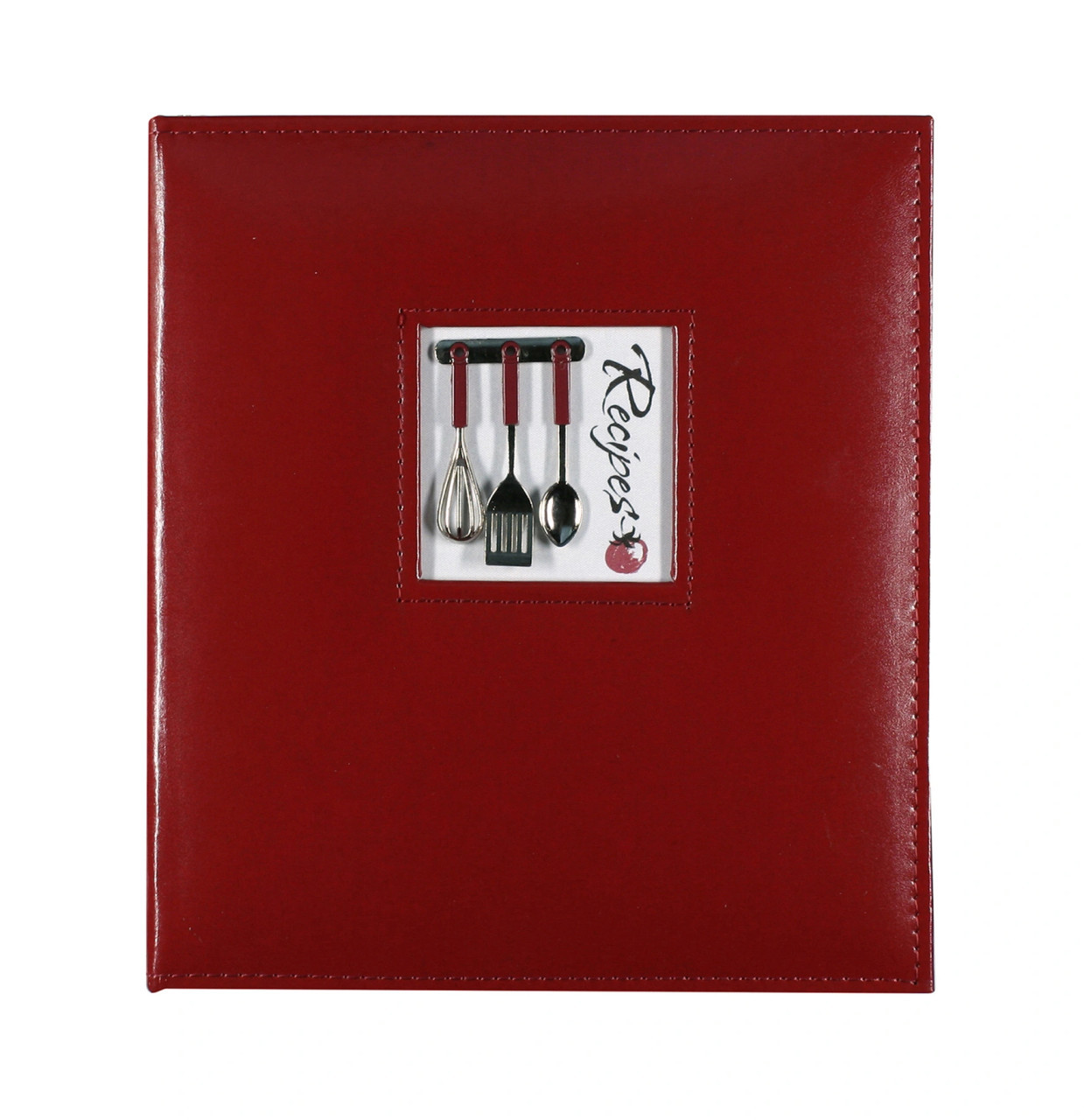 recipe card holder binder Cherry Farm Illustrated Ideal for those who love cottage and country style Recipe Binder with Plastic Sleeves