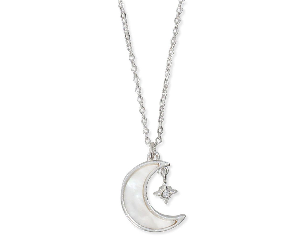 AYSU. Mini Moon Crescent Necklace – REGALROSE