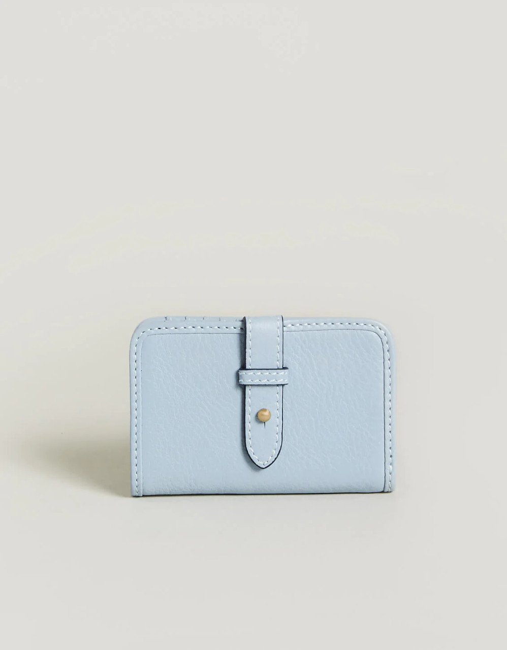 Spartina 449 Siren Club Blue Fog Leather Mini Wallet - Beach House
