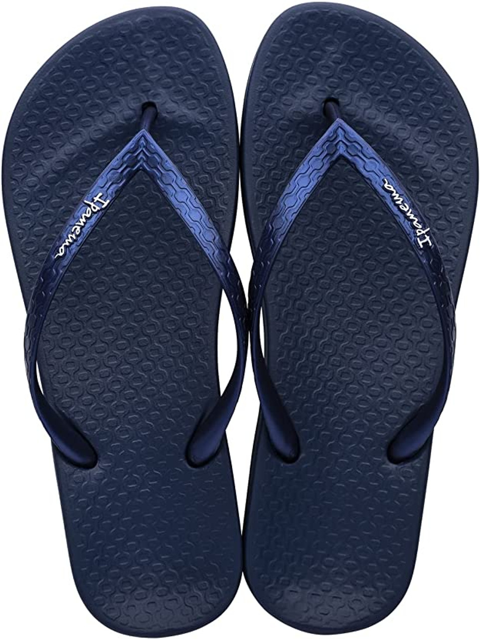 Amazon.com | KOKOMOMO Womens Wedge Thong Sandals High Heel Platform Flip  Flops,size 8 Navy Blue | Flip-Flops