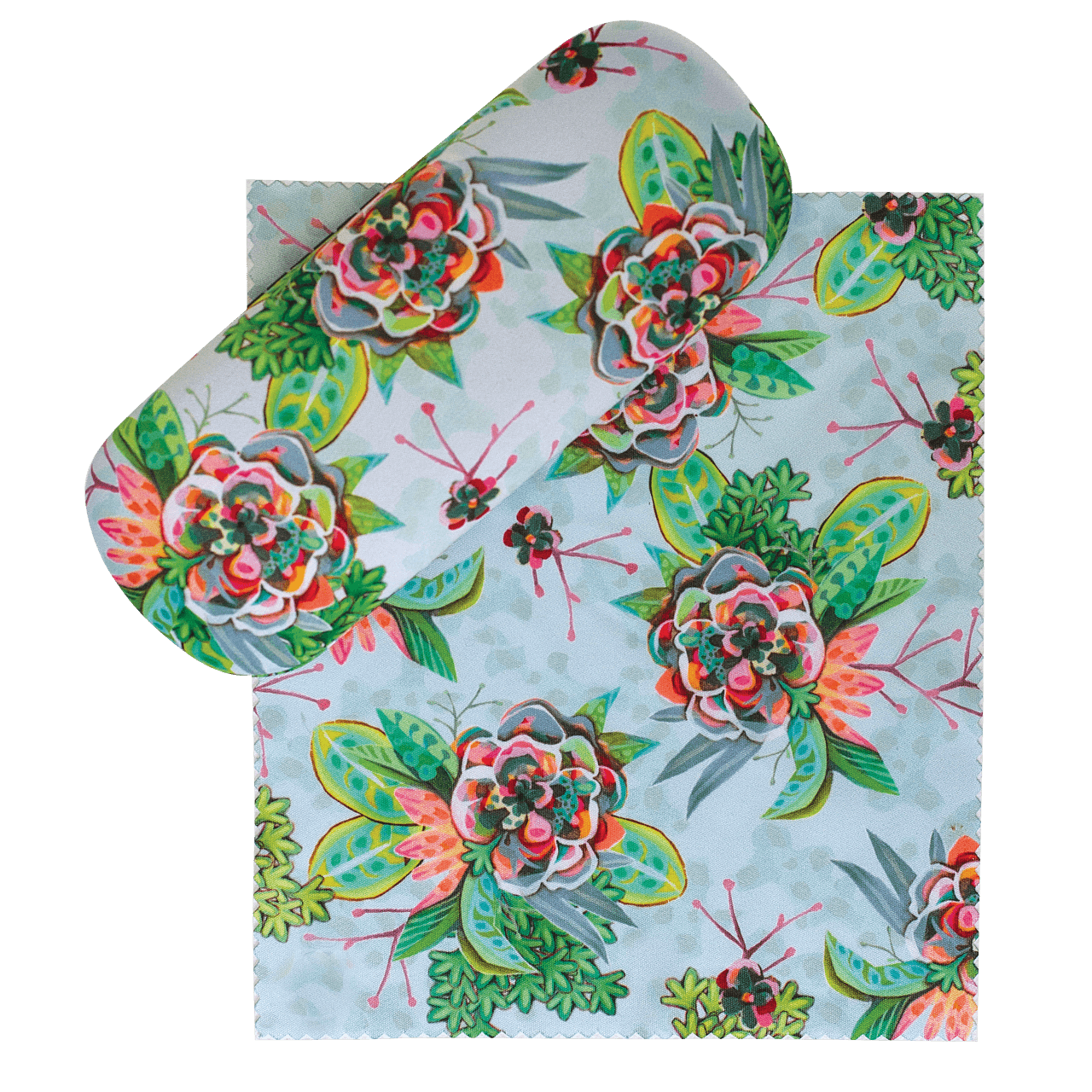 Allen Designs Tropical Blooms Eyeglasses Case Set - Beach House Gift ...