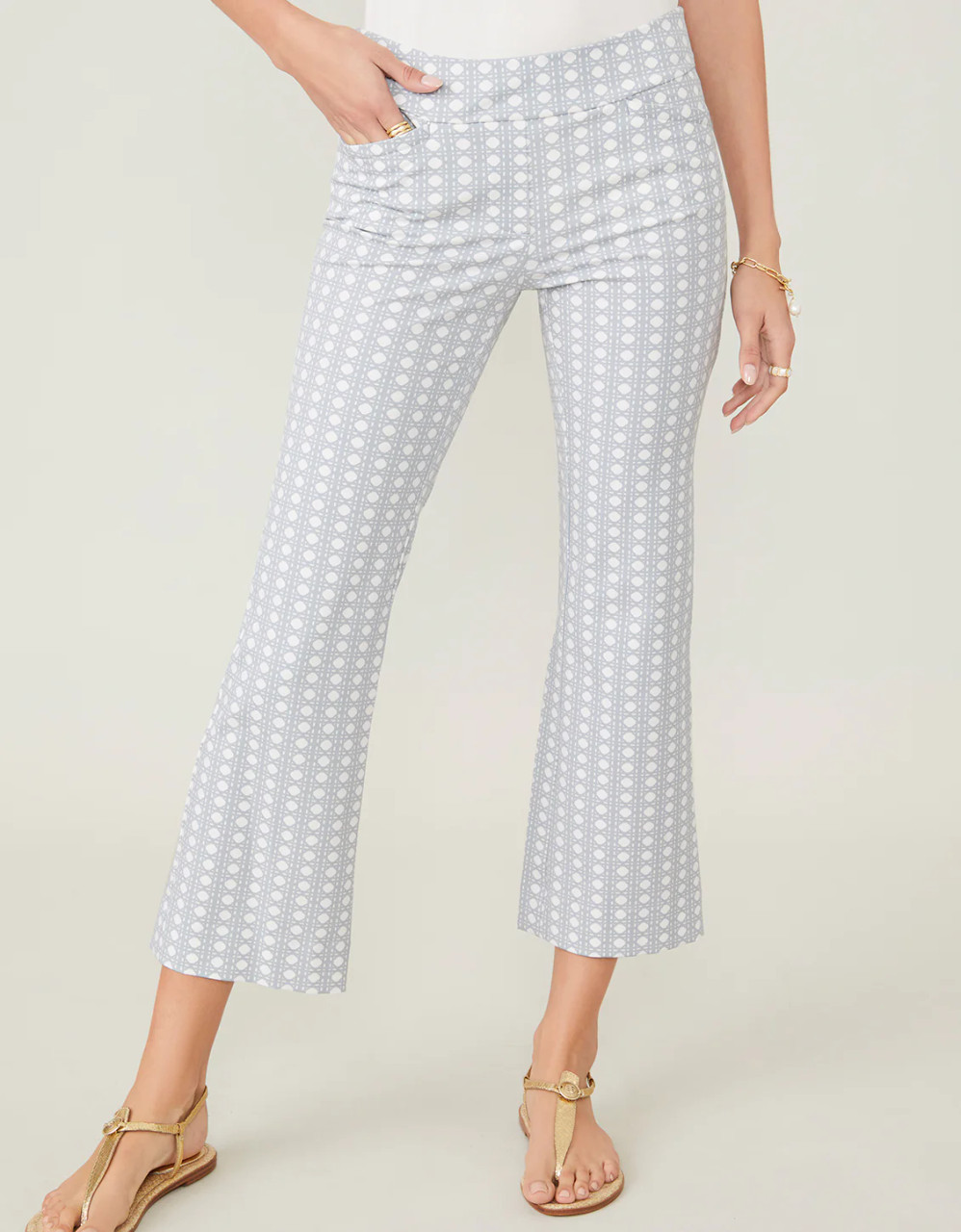 SPANX On-the-Go Kick Flare Pants | summer, trousers | On-the-Go all summer  long! Pick from a variety of colors. Add *flare* to your summer wardrobe:  https://bit.ly/3LuYBge | By SPANXFacebook