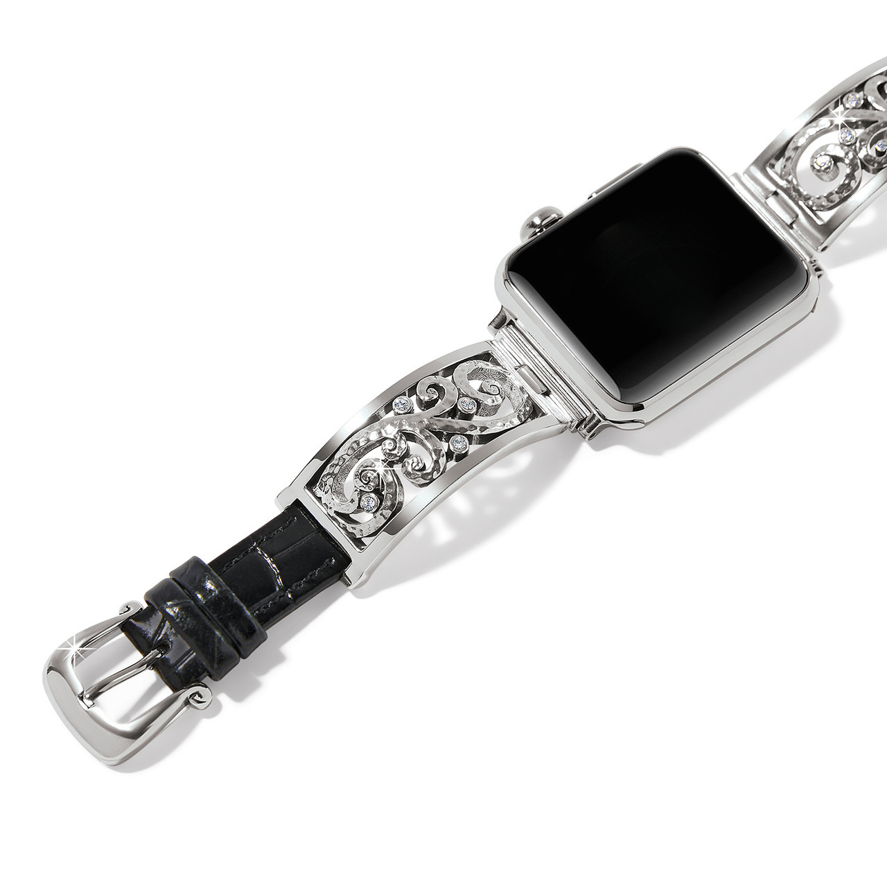 Brighton Irvine Leather and Crystals Watch Band Designed To Fit An Apple Watch®