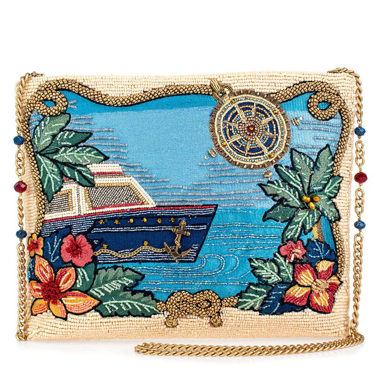 全品送料0円 Mary Frances Open Waters Yacht Cruising Crossbody Purse バッグ