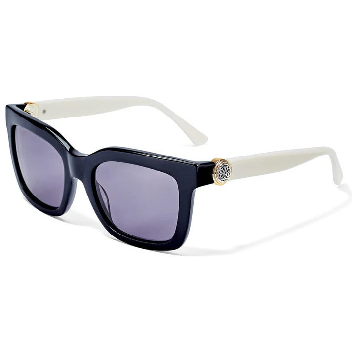 Brighton Ferrara Two Tone Black-White Sunglasses - Beach 