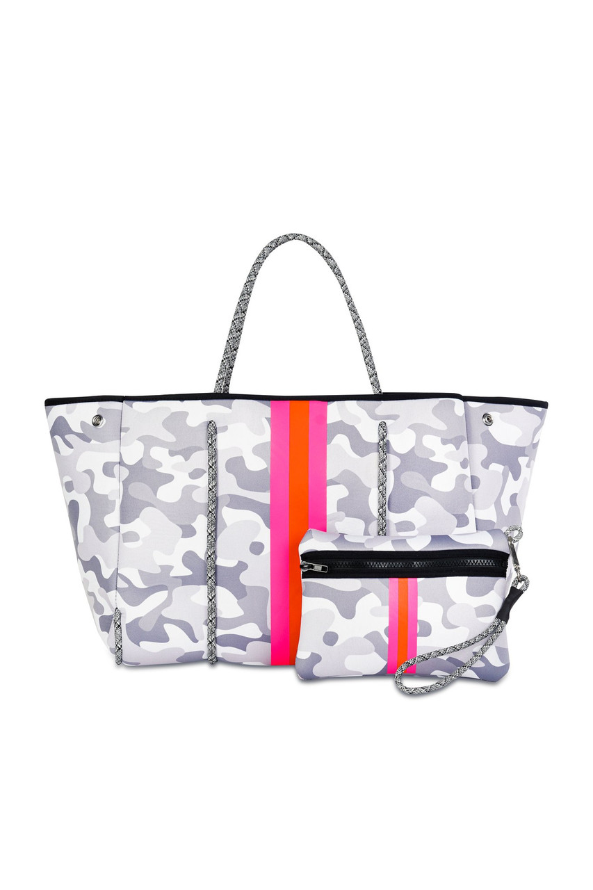 Haute Shore Greyson Rise Camouflage Tote Purse and Wristlet Set