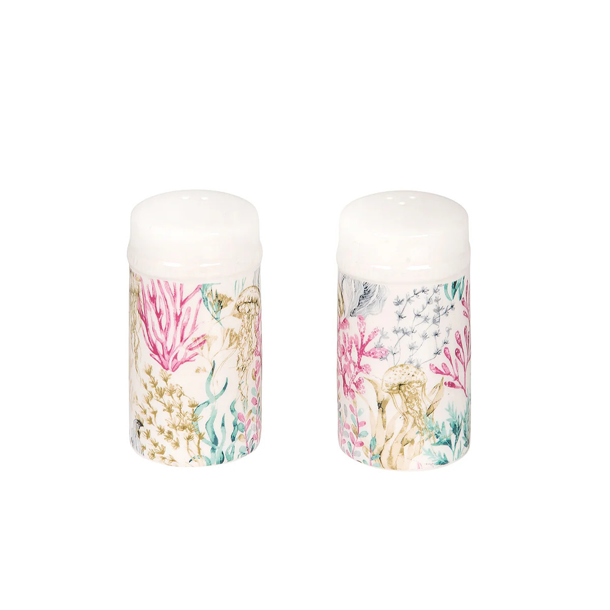 Beachcombers Delphina Sea Reef Salt & Pepper Shakers