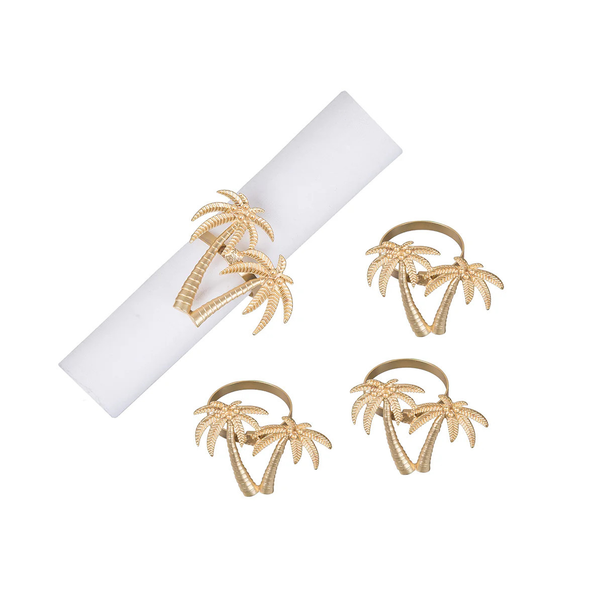 C&F Home Palm Tree Napkin Ring