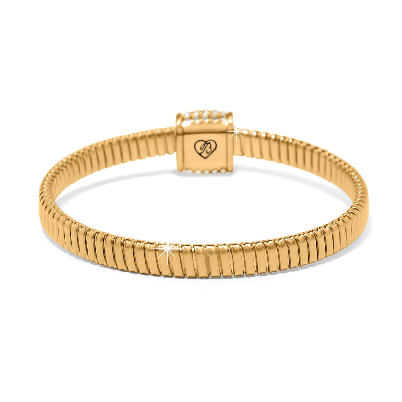 Brighton Meridian Solis Gold Spring Bangle Bracelet - Beach House Gift ...