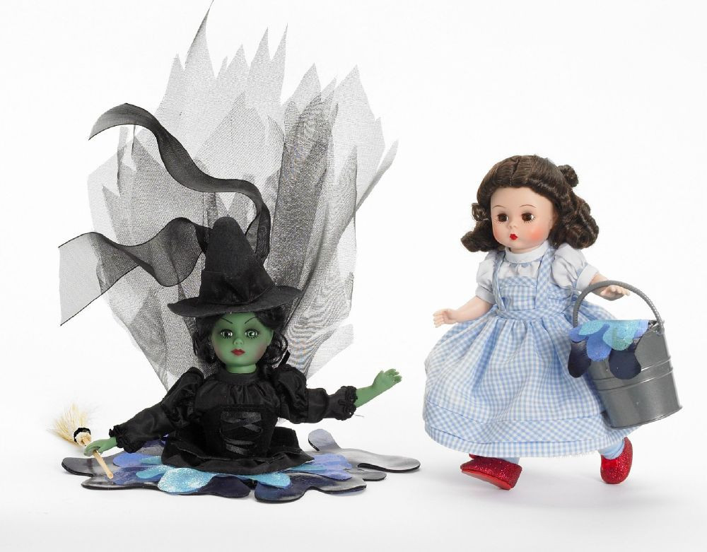 Madame Alexander I'm Melting Wicked Witch Of The West and Dorothy Wizard Of Oz 8