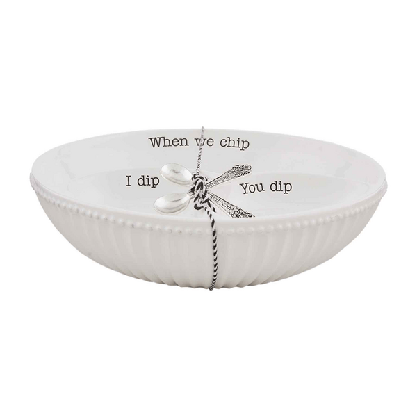 Mud Pie Chip & Dip Bowl - Thumbnail 3
