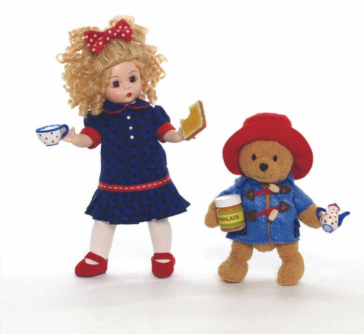 Toni ドール 2006年 TEDDY BEAR & DOLL weekend Madame Alexander Tea and Toast With Paddington Bear 8