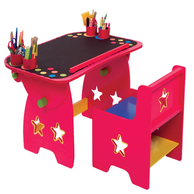 Alex Toys My Art Desk Children's Play Table and Chair Set - Beach House ...