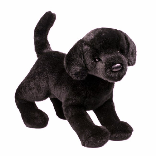 Douglas Chester Stuffed Black Lab Dog